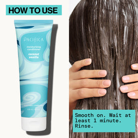 Pacifica Conditioner Hydratant à la Noix de Coco et Vanille détails ingrédients