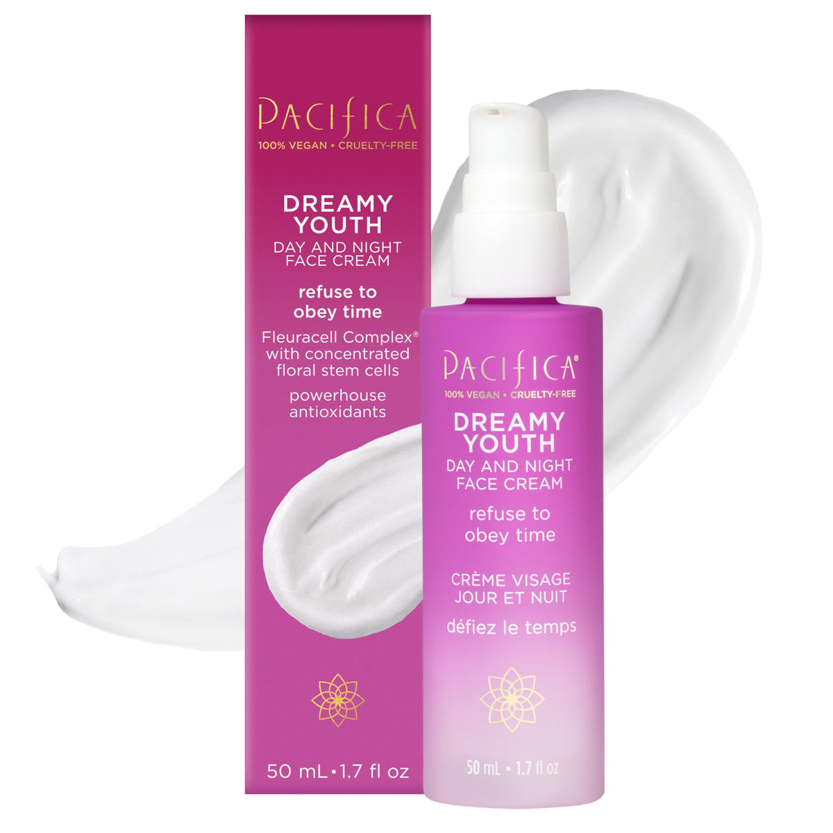 Pacifica Crème Hydratante Visage Vegan 50ml vue avant