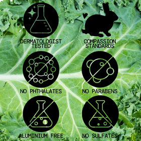 Pacifica Kale Yeah! Sérum Anti-Rougeurs 109g arrière avec ingrédients