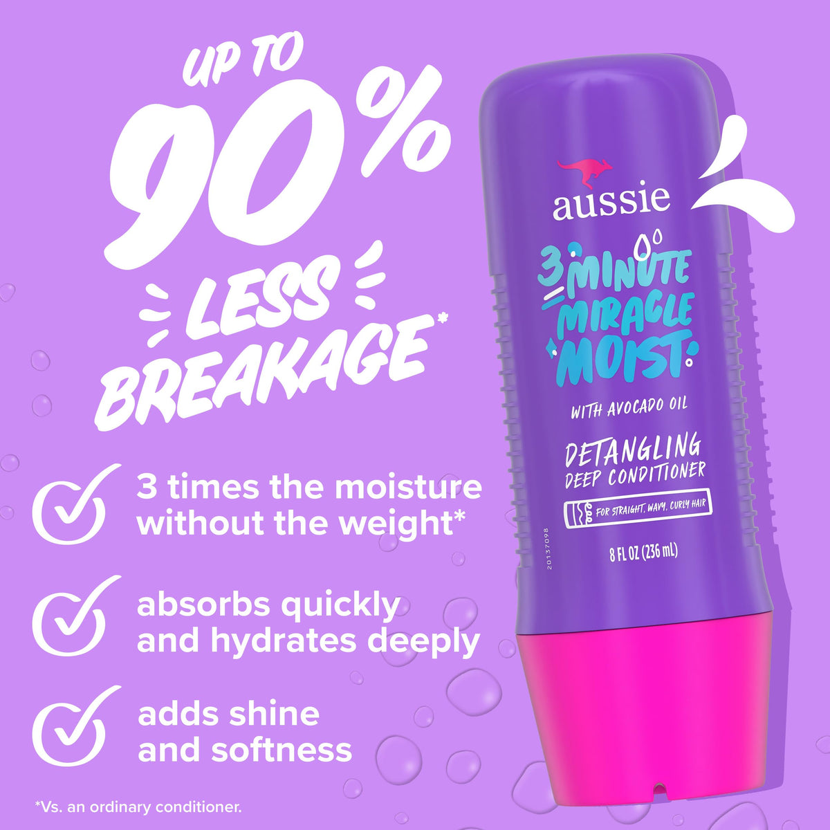 Pack complet Aussie Total Miracle avec trois produits