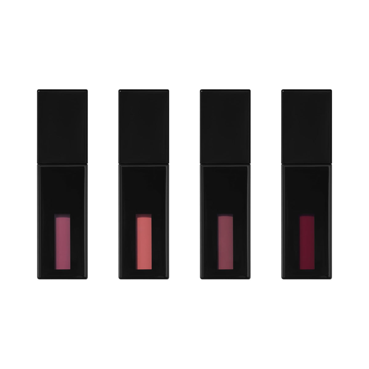 Pack d'e.l.f. Glossy Lip Stain avec description des teintes