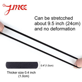 Pack d'élastiques J-MEE, texture douce et agréable au toucher
