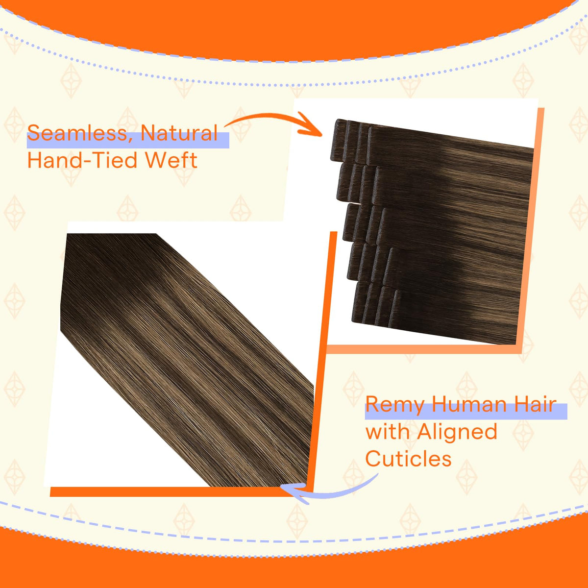Pack d'extensions Cheveux Tressés Full Shine