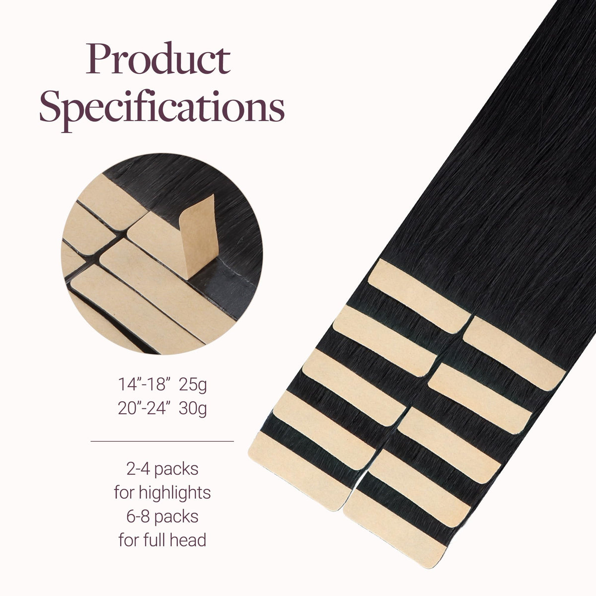 Pack d'extensions GOO GOO 10 pièces 20 pouces