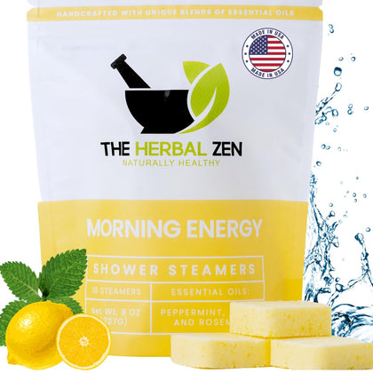 Pack de 10 Shower Steamers Énergisants The Herbal Zen