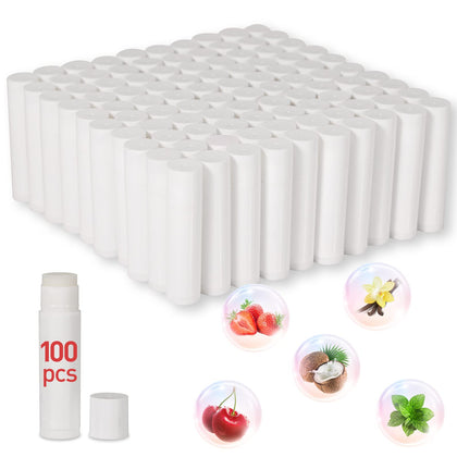 Pack de 100 baumes à lèvres Dmsky en saveurs variées