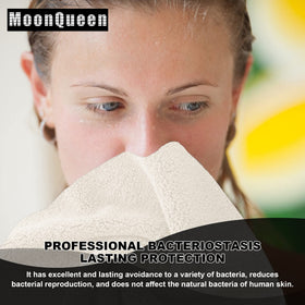Pack de 12 serviettes en microfibre MOONQUEEN sur une surface