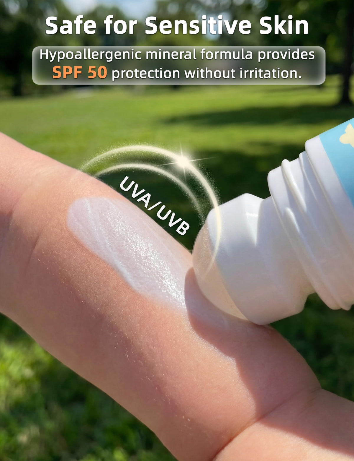 Pack de 2 Crèmes Solaires Minérales en Roll-On SPF 50 pour Enfants