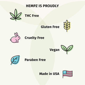 Pack de 2 Hempz Crème Corps Fouettée sur une table