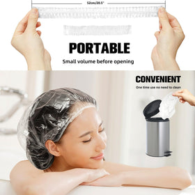 Pack de 200 bonnets de douche AIDIQIU