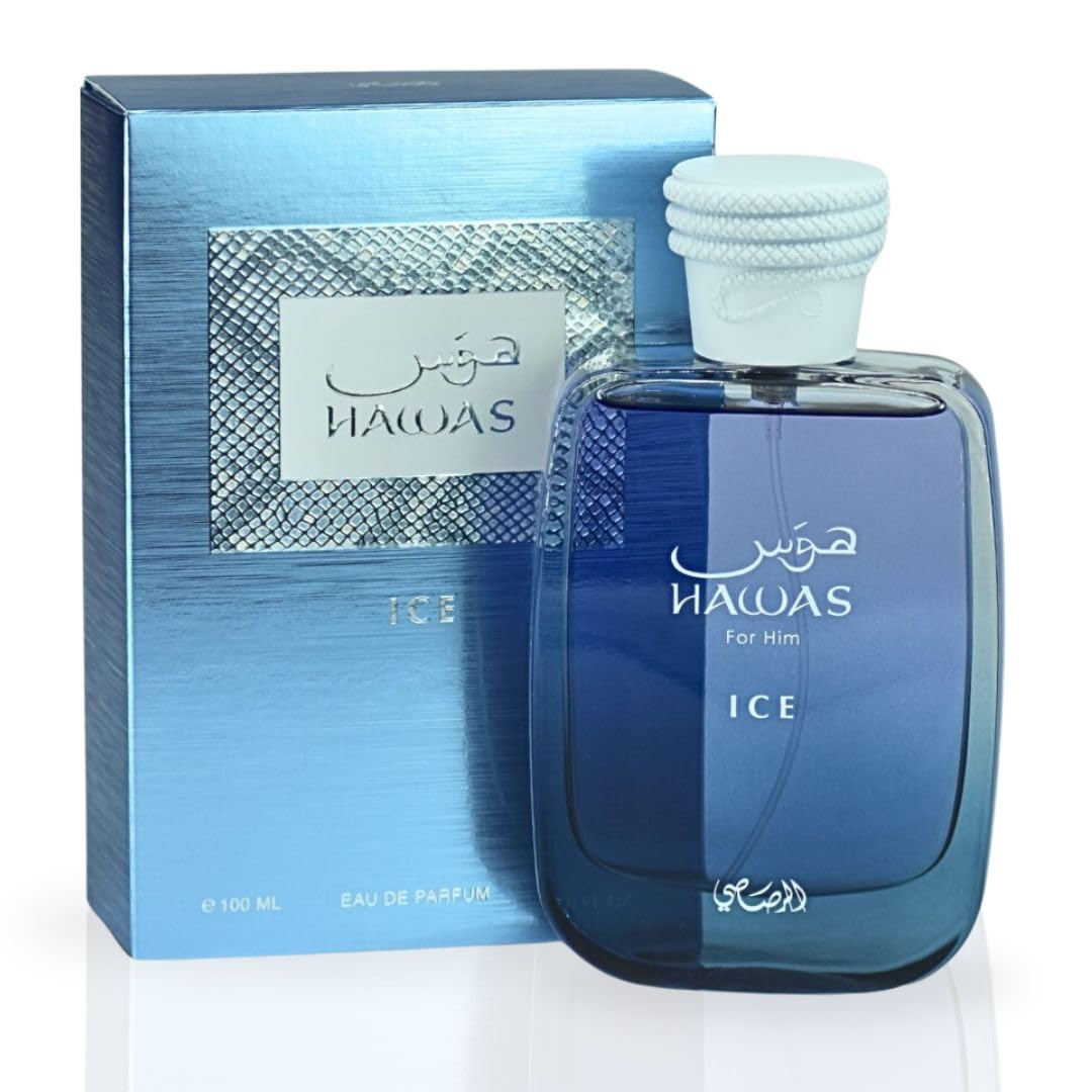 Pack de 3 bouteilles de RASASI Hawas Ice Eau de Parfum