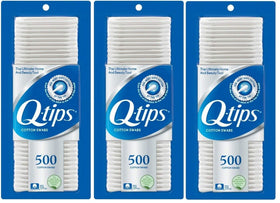 Pack de 3 cotons-tiges Q-tips avec 500 unités