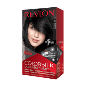 Pack de 3 teintes REVLON ColorSilk Noir Doux
