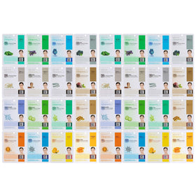 Pack de 32 masques faciaux DERMAL, vue de face
