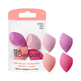 Pack de 4 éponges Mini Miracle Complexion de Real Techniques