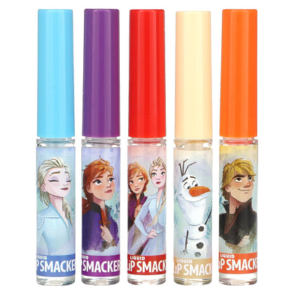 Pack de 5 baumes à lèvres Lip Smacker Frozen II avec saveurs variées