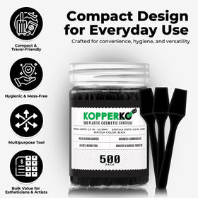 Pack de 500 spatules de maquillage Kopperko