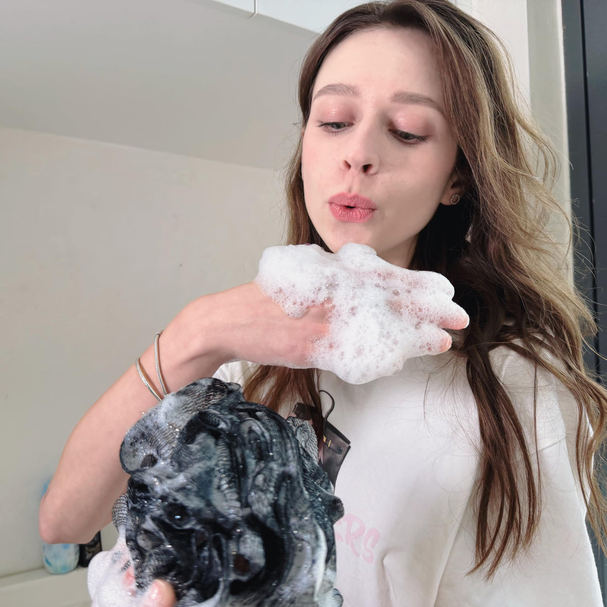 Pack de 6 éponges loofah VVmotes avec couleurs variées