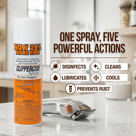 Pack de 6 sprays désinfectants CLIPPERCIDE 5-en-1