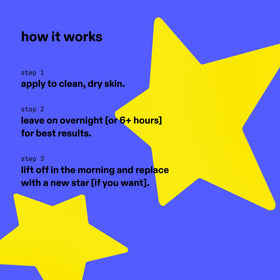 Pack de 96 patchs Hydro-Star® jaunes