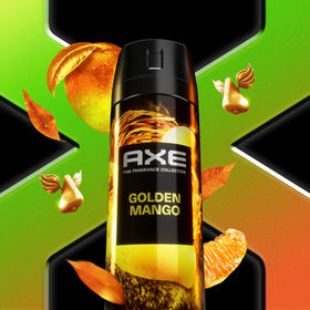 Pack de déodorants AXE avec description des parfums