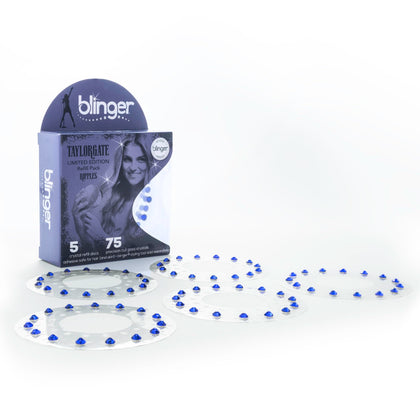 Pack de recharge blinger Taylorgate contenant 75 cristaux en cobalt