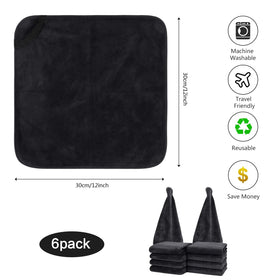 Pack de serviettes en microfibre SINLAND avec dimensions