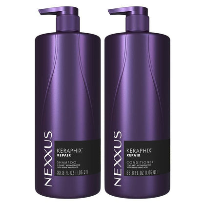 Pack de shampooing et après-shampooing Nexxus KERAPHIX 33,8 Fl Oz vue de face