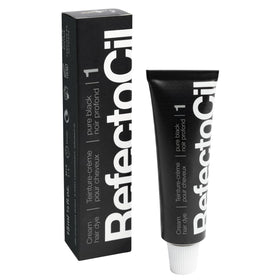 Pack de teinture crème RefectoCil avec échantillons de couleur
