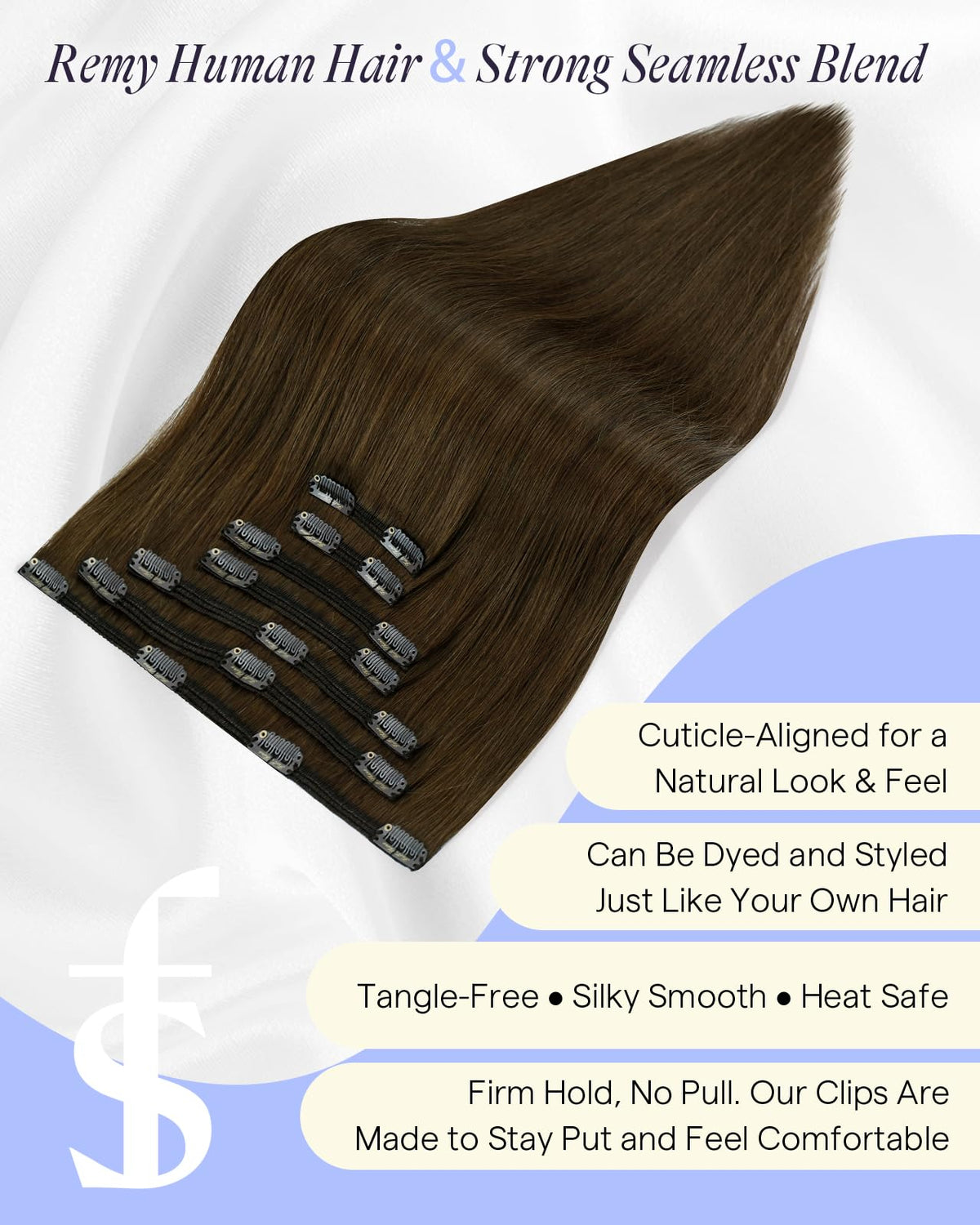Pack des extensions cheveux Full Shine 22 pouces
