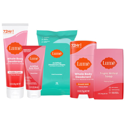 Pack Lume Déodorant Corps Complet Rose Pivoine vue de face