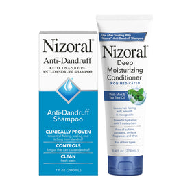 Pack Nizoral shampooing anti-pelliculaire et après-shampooing hydratant