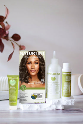 Packaging de 6 packs de Naturtint 4N Châtaigne