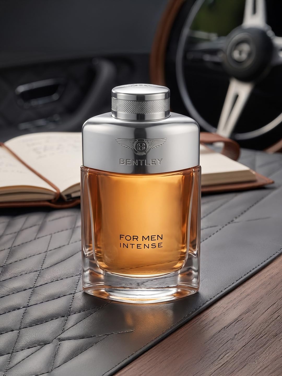 Packaging de l'Eau de Parfum BENTLEY Intense