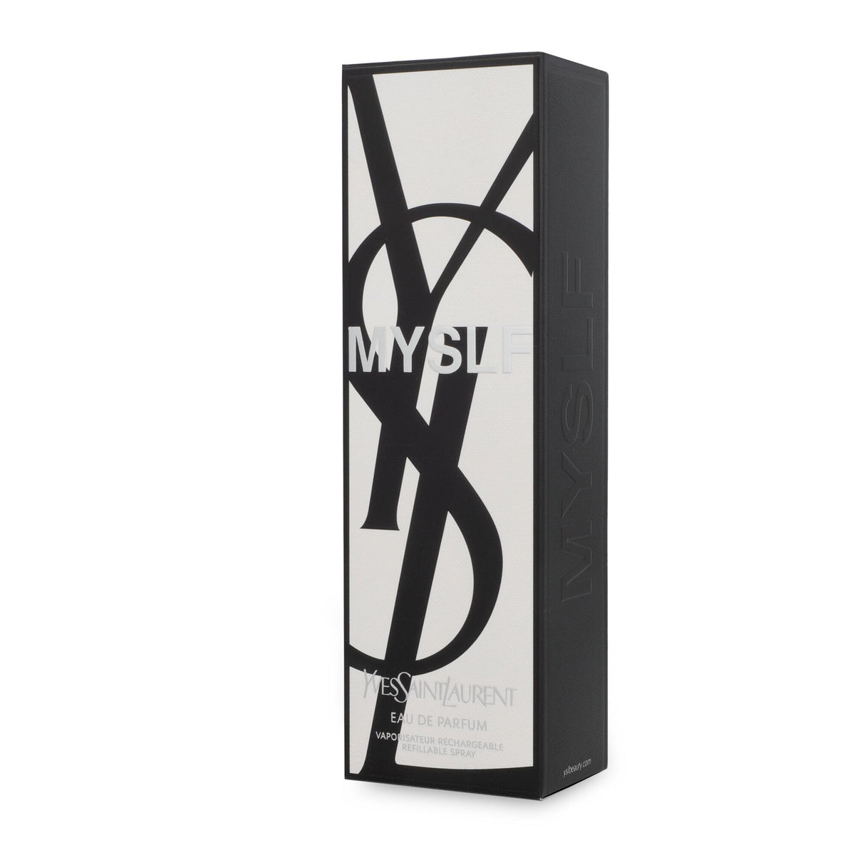 Packaging de l'Eau de Parfum Myslf de Yves Saint Laurent