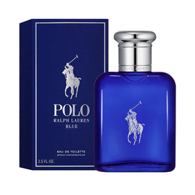 Packaging de l'eau de toilette Polo Blue de RALPH LAUREN
