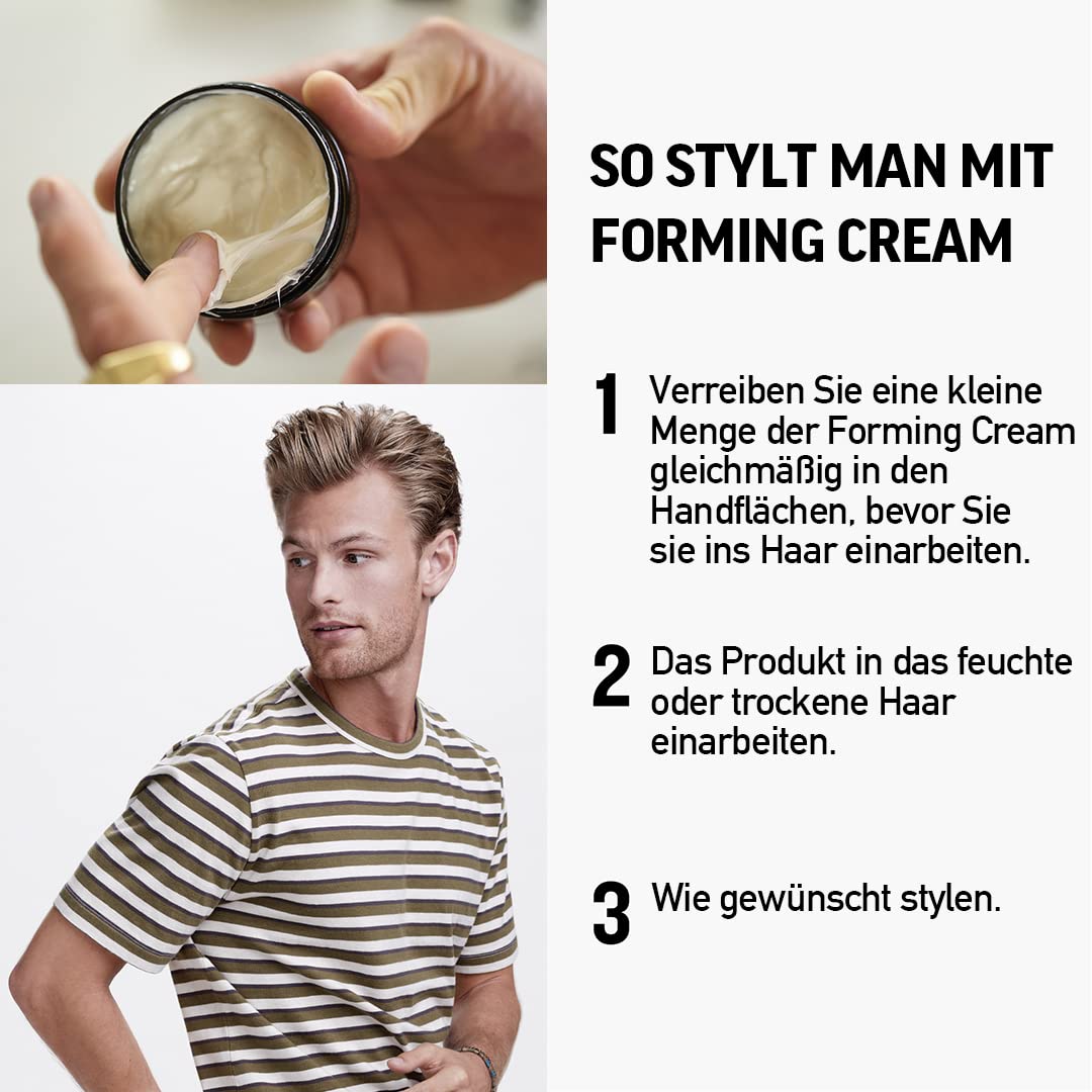 Packaging de la Crème Coiffante AMERICAN CREW
