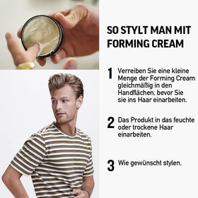 Packaging de la Crème Coiffante AMERICAN CREW