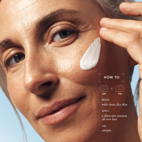 packaging de la crème hydratante philosophy Smooth-Glow