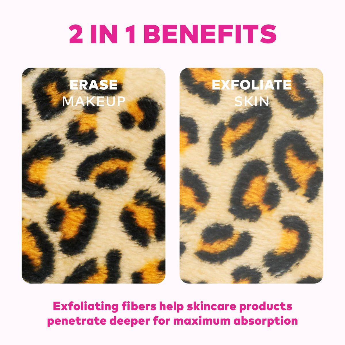 Packaging de la MakeUp Eraser PRO en léopard