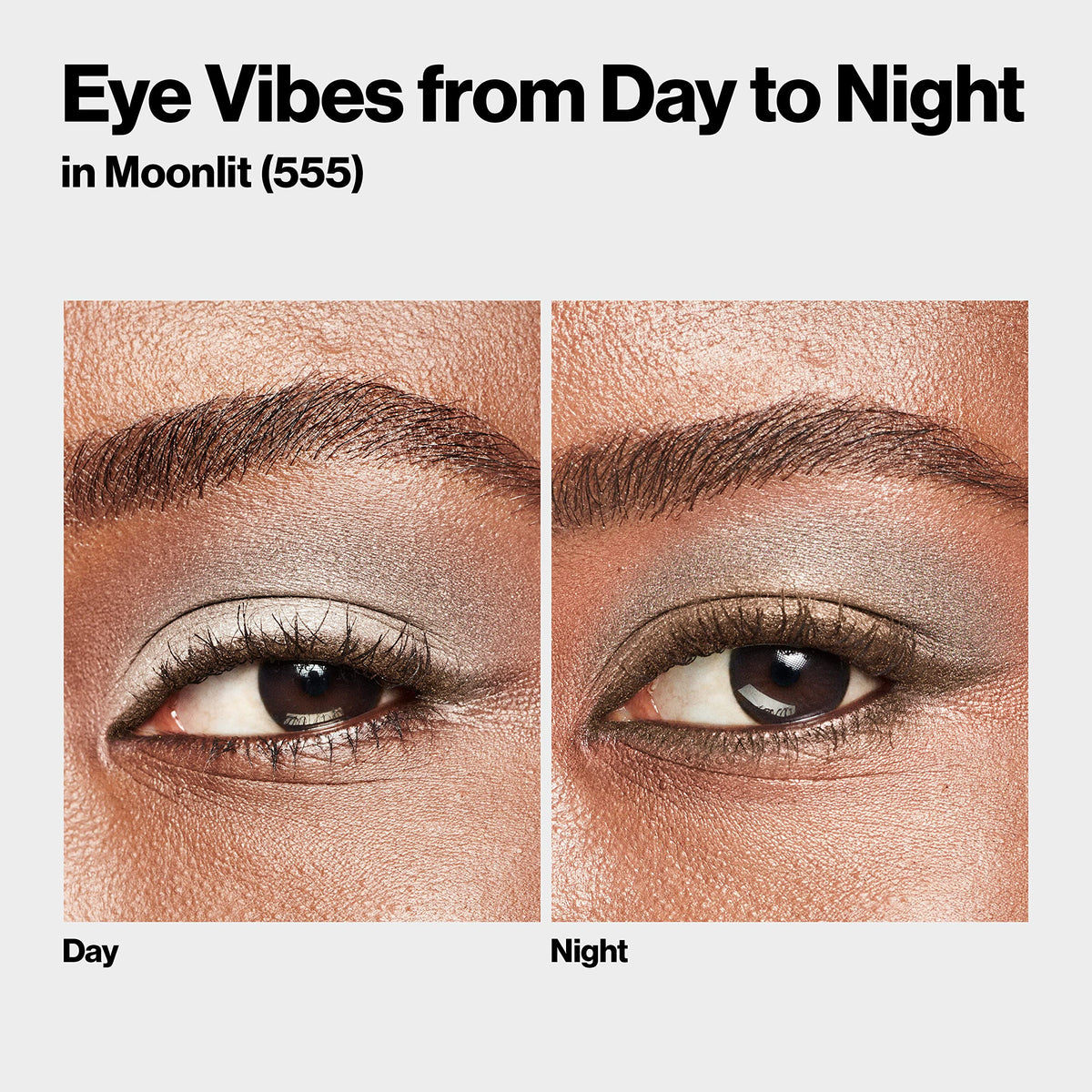 Packaging de la palette de fards à paupières REVLON 555 Moonlit