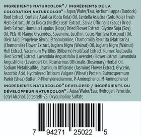 Packaging de la teinture Naturcolor Mullein Blonde vue de côté
