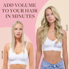 Packaging des extensions capillaires GOO GOO avec 9 pièces incluses