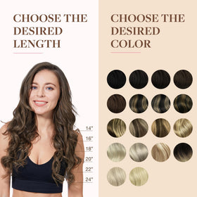 Packaging des extensions clip-in GOO GOO