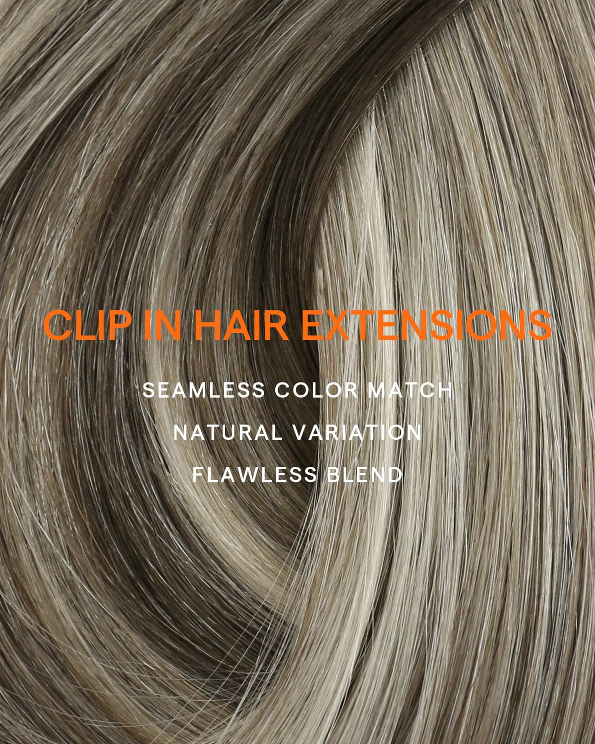 Packaging des extensions de cheveux Ombre Full Shine