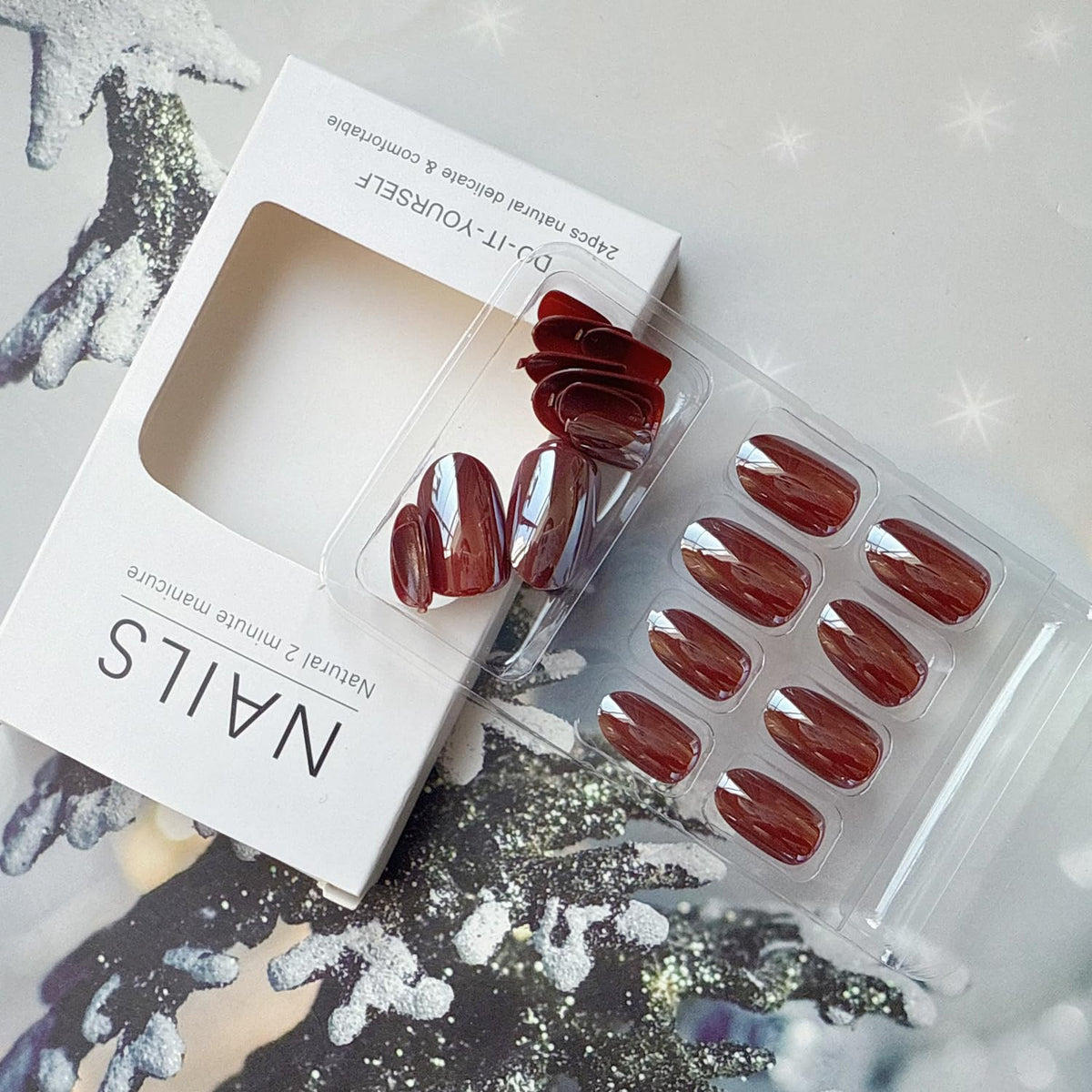 packaging des faux ongles juggssa