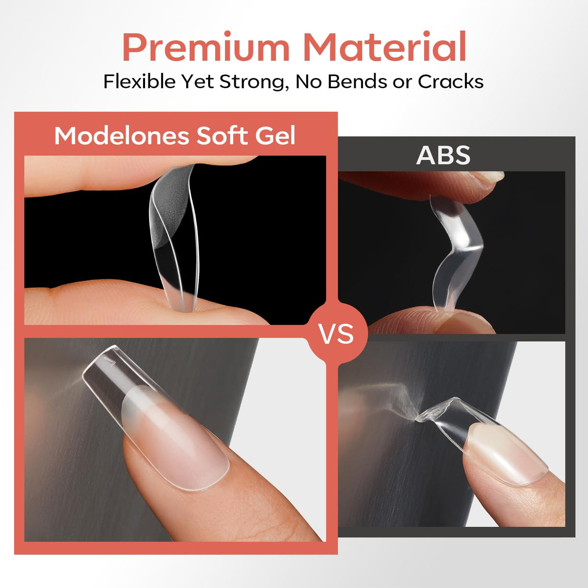 Packaging des tips à ongles Modelones