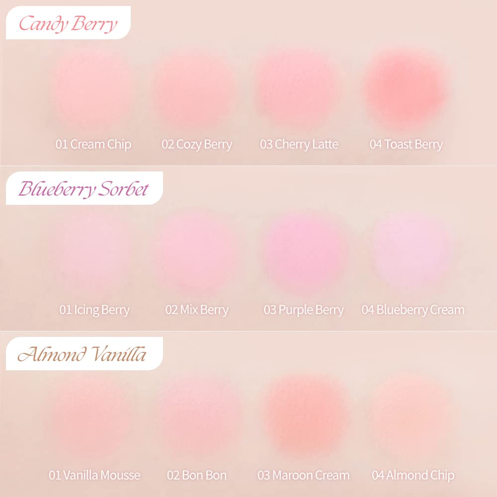 Packaging du blush dasique Mood Cheek #09 Almond Vanilla
