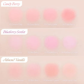 Packaging du blush dasique Mood Cheek #09 Almond Vanilla