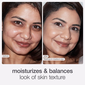 Packaging du correcteur tarte avec informations de produit